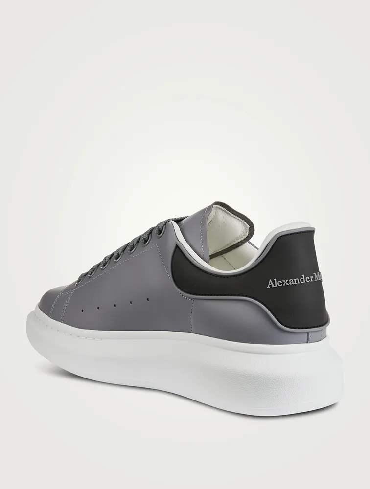 Oversized Leather Sneakers