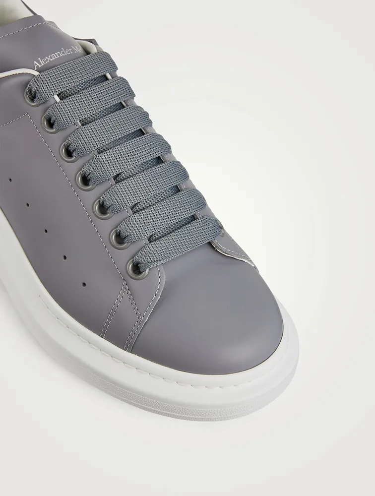 Oversized Leather Sneakers