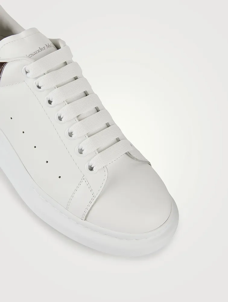 Oversized Leather Sneakers