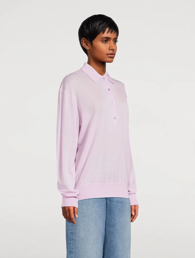 Merino Wool Polo Shirt