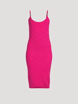 La Greca Jacquard Medusa '95 Midi Dress