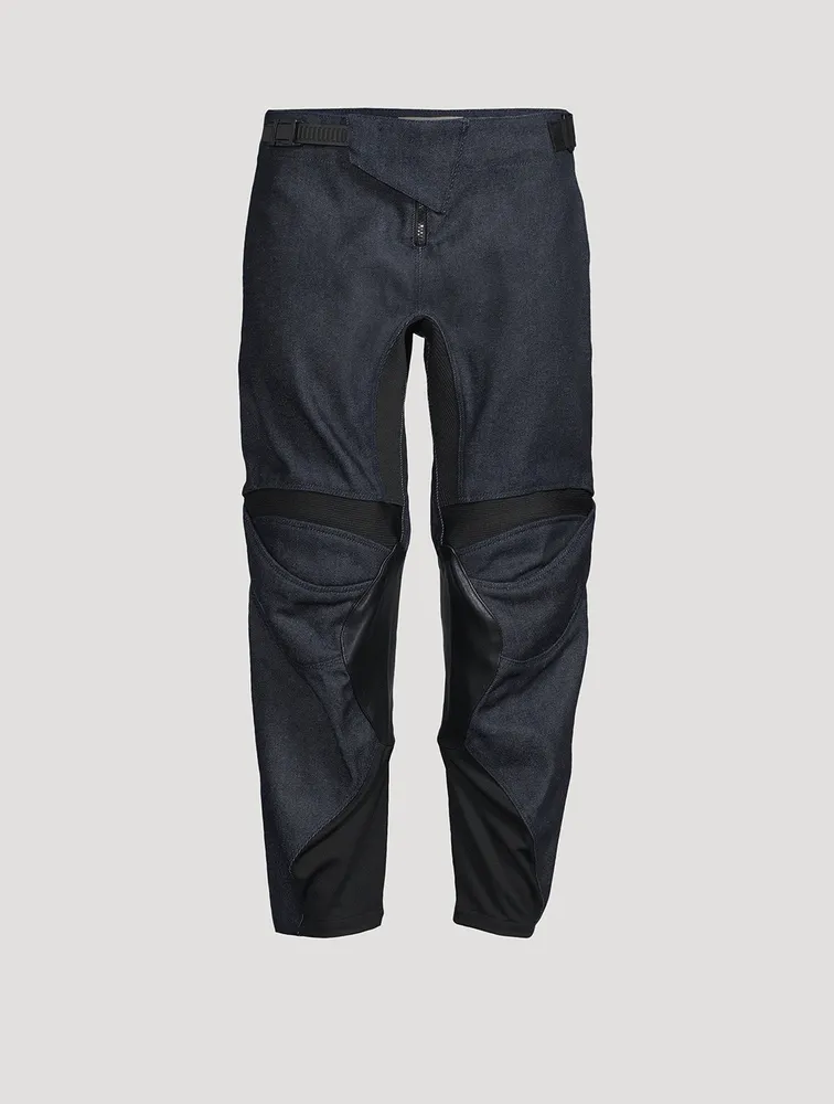 Denim Racing Trousers