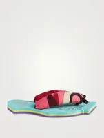 Thong Sandals Marmo Print