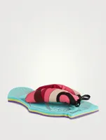 Thong Sandals Marmo Print