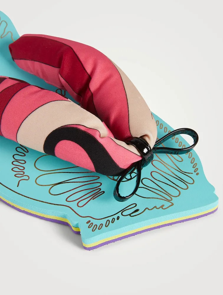 Thong Sandals Marmo Print