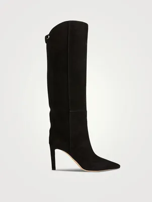 Alizze Suede Knee-High Boots