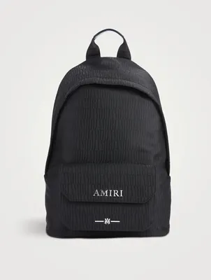 Jacquard Nylon Backpack