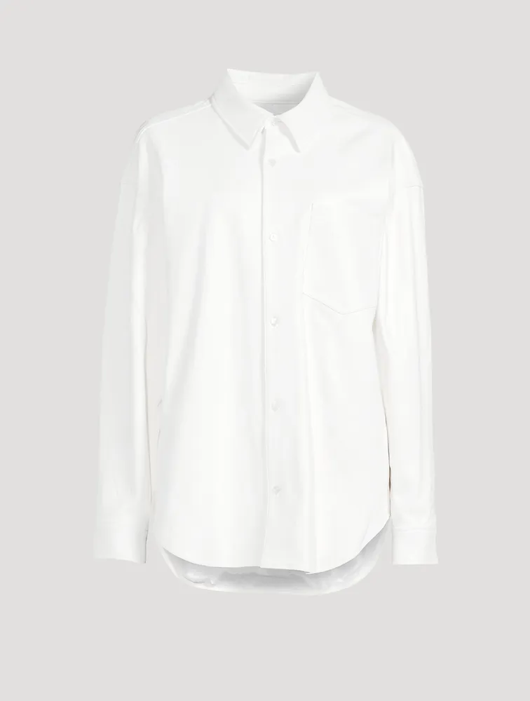 Legacy Oversized Leather Shirt