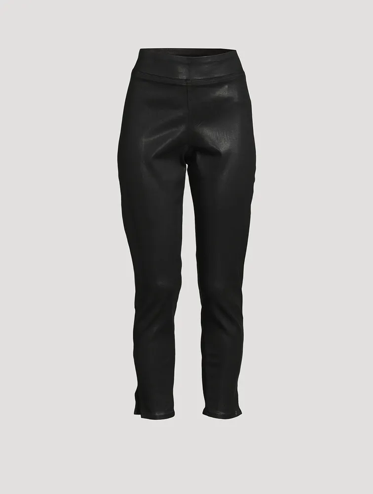 The Jetset Skinny Crop Coated Jeans