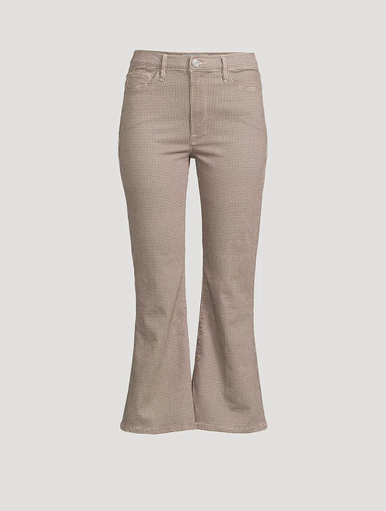 Le Crop Flared Jeans