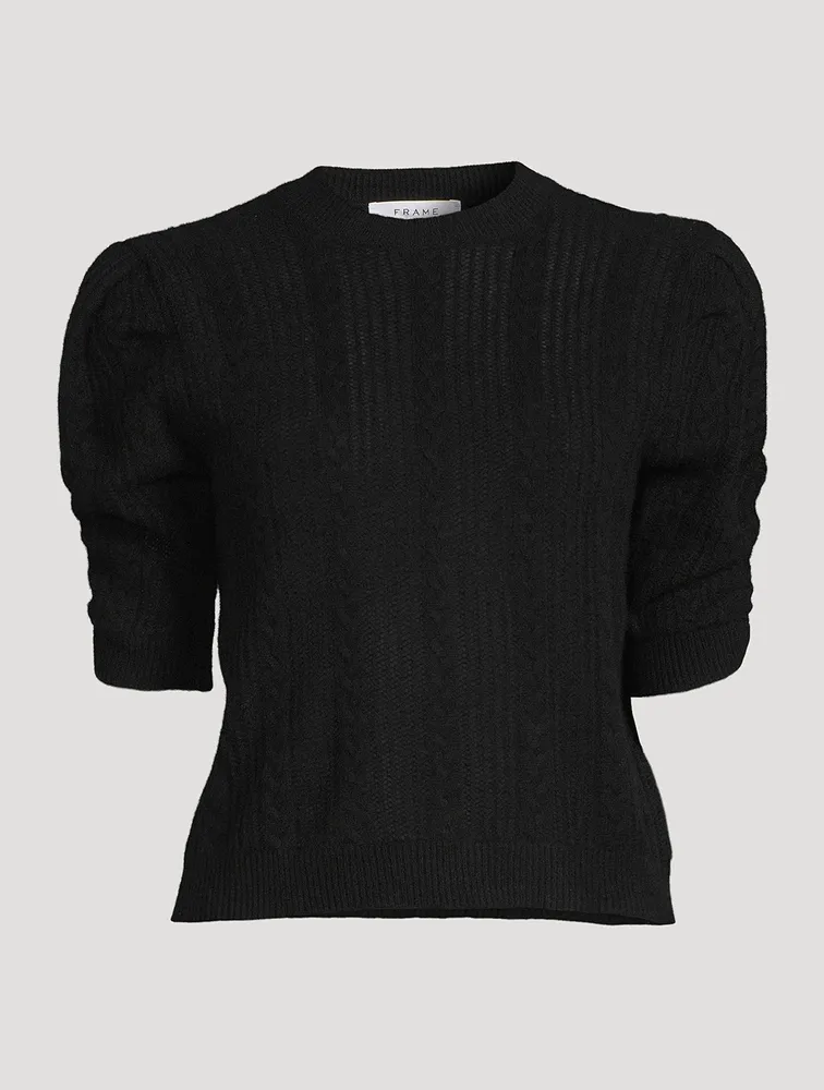 Pointelle Cashmere Sweater