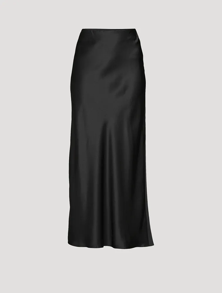 Silk Slip Skirt
