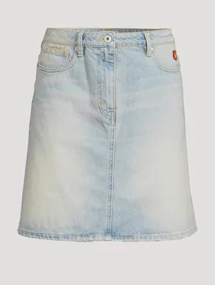 Denim Mini Skirt