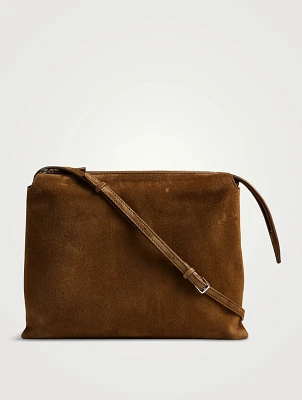 Nu Twin Suede Crossbody Bag