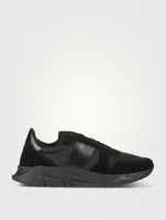 Jagga Suede And Nylon Sneakers