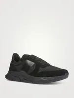 Jagga Suede And Nylon Sneakers