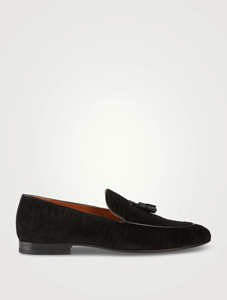 Liam Velvet Loafers