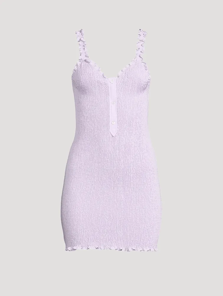 Smocked Tank Mini Dress