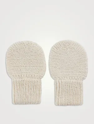 Alpaca Wool Baby Mittens