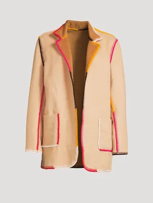 Uruy Reversible Alpaca Coat