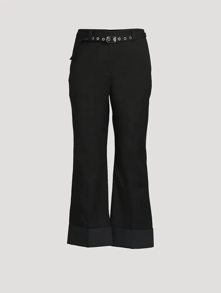 Kick-Flare Trousers