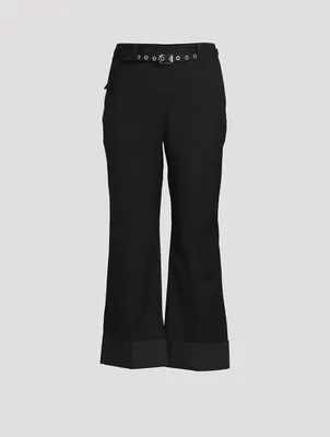 Kick-Flare Trousers