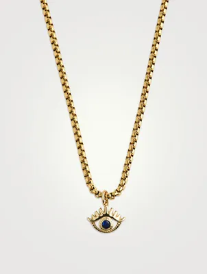 Mini Evil Eye Pendant Necklace