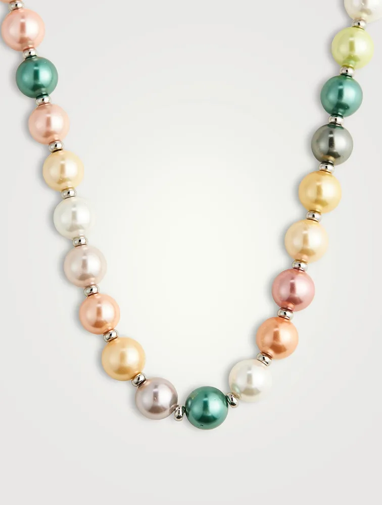 Pastel Pearl Necklace