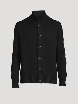 Cotton-Blend Cardigan