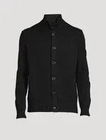 Cotton-Blend Cardigan