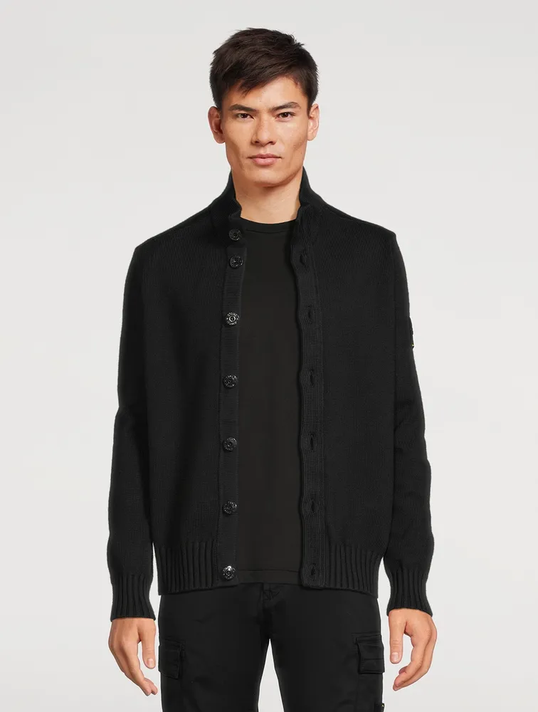 Cotton-Blend Cardigan
