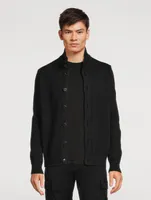 Cotton-Blend Cardigan