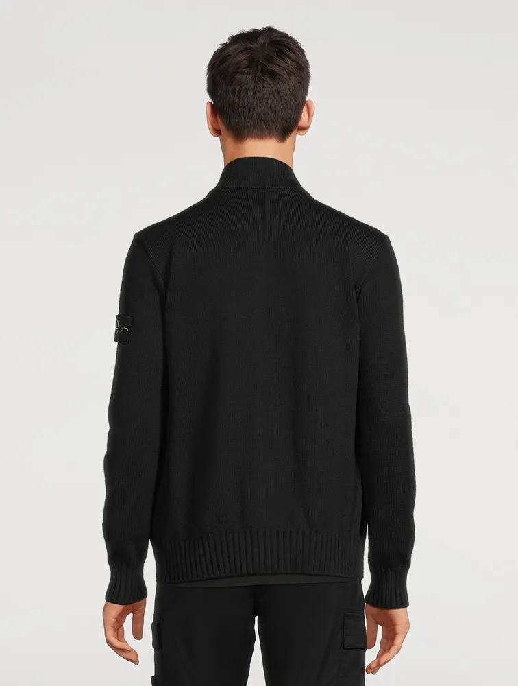 Cotton-Blend Cardigan