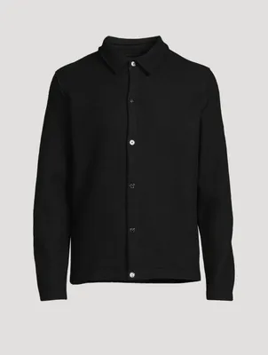Felted Wool Overshirt