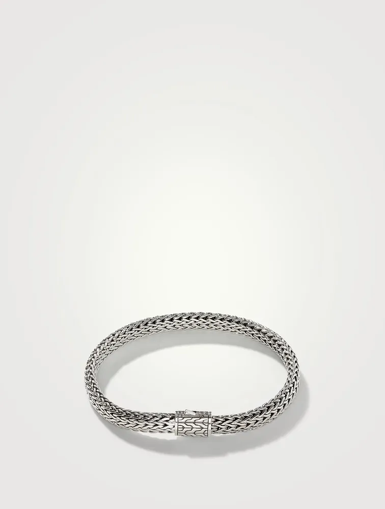 Medium Classic Chain Flat Bracelet