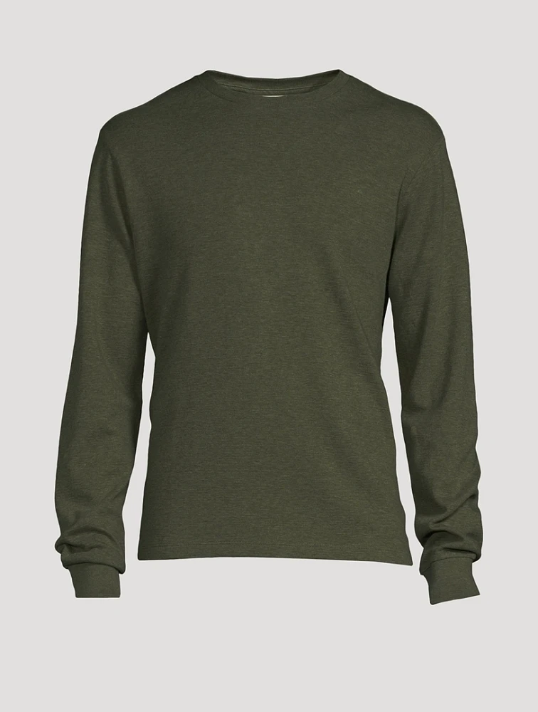 Duo Fold Cotton Long-Sleeve T-Shirt