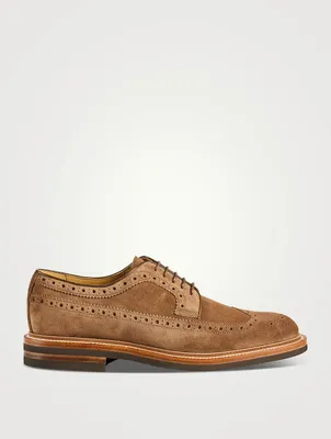 Suede Brogue Shoes