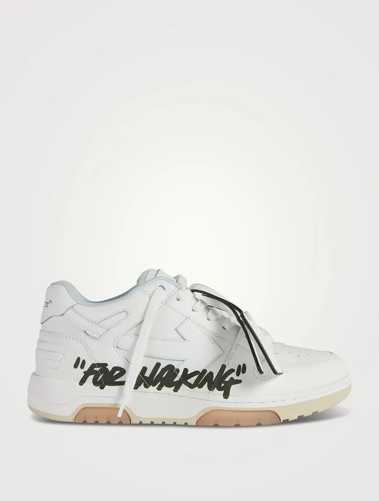Out Of Office For Walking Leather Sneakers
