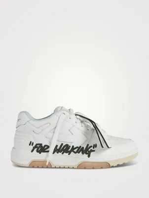 Out Of Office For Walking Leather Sneakers