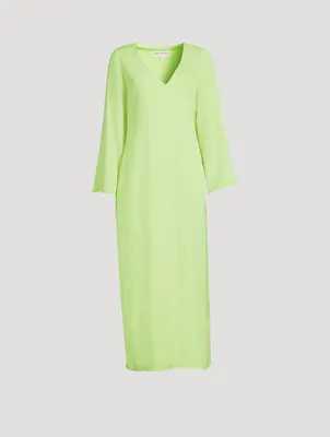 Naliyah V-Neck Midi Dress