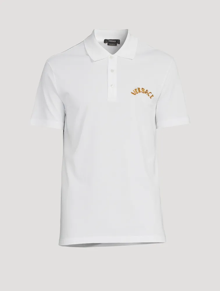 Seashell Baroque Logo Polo Shirt