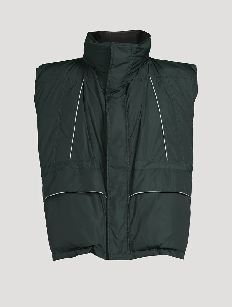 Nylon Boxy Vest