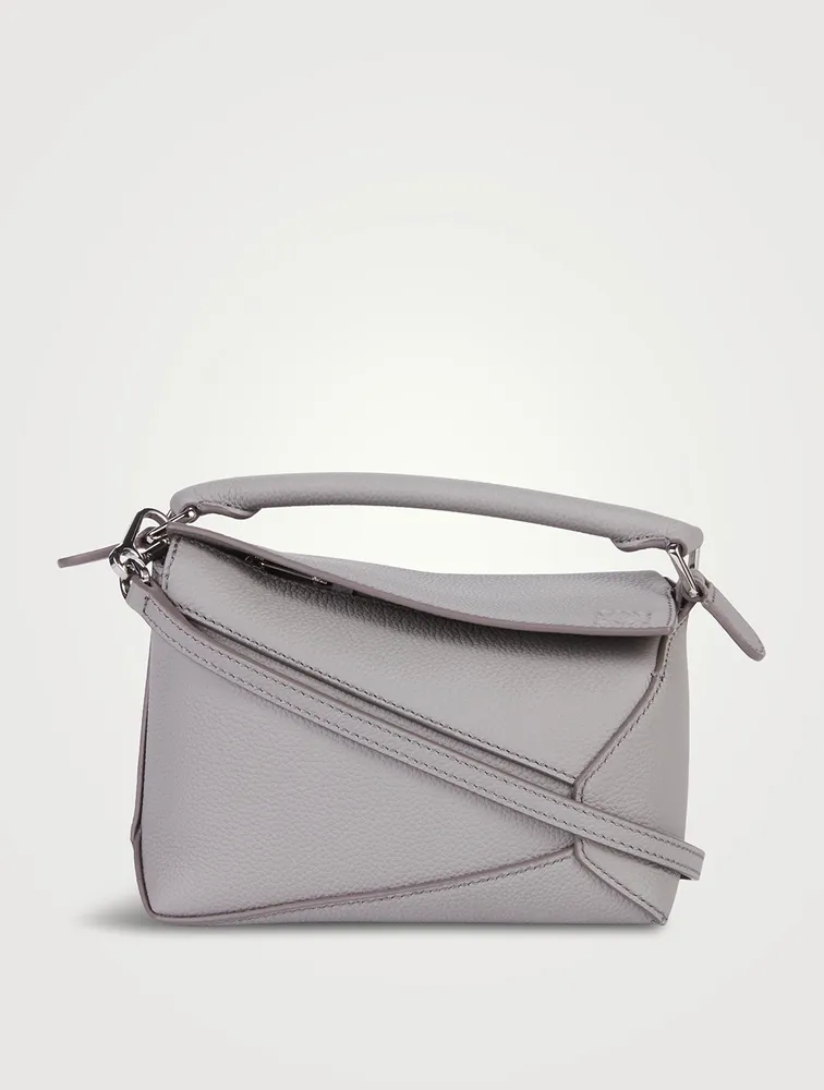 Mini Puzzle Edge Leather Bag
