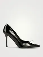 One Stud Leather Pumps