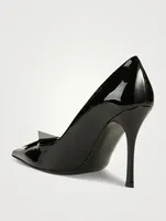 One Stud Leather Pumps