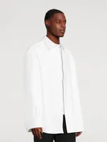 Cotton Poplin Shirt Jacket
