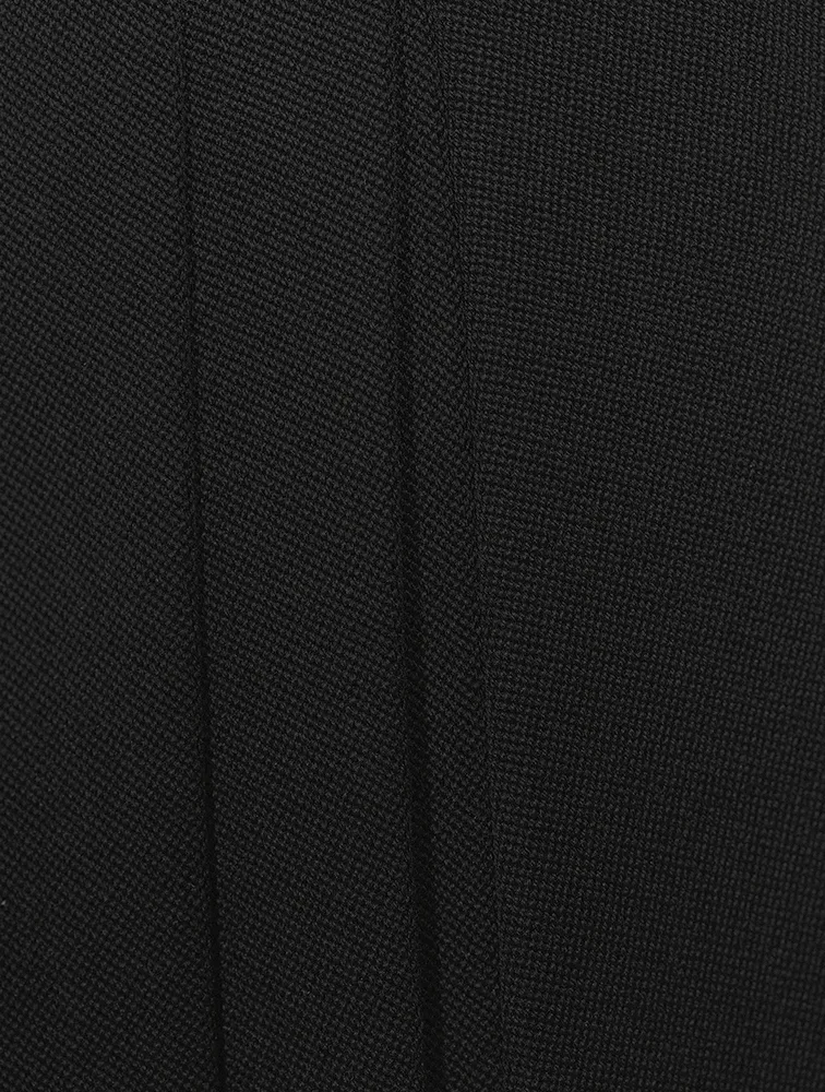 Wool Wide-Leg Pants