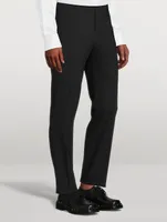 Wool Stretch Slim-Fit Pants