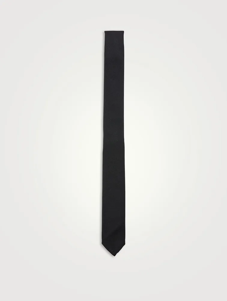 Wool And Silk Tie