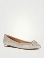 Parisina Crystal-Embellished Ballet Flats